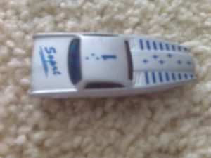 This little baby was only driven to church by grandma on SNUDAYS